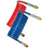 17212 by TECTRAN - Industry Grade Red and Blue Aircoil, 12 ft., 12" x 12" Leads, with Brass LIFESwivel Fittings