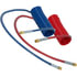 17215-024 by TECTRAN - Industry Grade Red and Blue Aircoil, 15 ft., 24" x 12" Leads, with Brass LIFESwivel Fittings