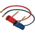 17215-40V by TECTRAN - 1/2" V-Line Red and Blue Aircoil Set with Spring Guards, 1/2 in. Tube OD, 15 ft. Long, 40" Leads