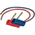 1721540LV by TECTRAN - 15 ft. V-Line Red and Blue Aircoil with 1/2" LIFESwivel End Fittings, 40 in. Leads