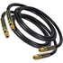 17910 by TECTRAN - 3/8" Black Air Brake Line Hose, 10 ft., with Spring Guards, without Flex Grip Handles