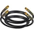 17910 by TECTRAN - 3/8" Black Air Brake Line Hose, 10 ft., with Spring Guards, without Flex Grip Handles