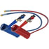 17A1540HA by TECTRAN - ARMORFLEX-HD, Red and Blue Armorcoil Aircoil with Anodized Gladhand, 15 ft., 48" x 12" Leads