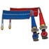 Tectran 17A15HA Air Brake Hose 15 ft. Red & Blue ARMORFLEX-HD Aircoils with Anodized Gladhands, 12" x 12" Leads
