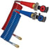 17A15HA by TECTRAN - ARMORFLEX-HD, Red and Blue Armorcoil Aircoil with Anodized Gladhand, 15 ft., 12" x 12" Leads