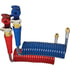 17A15HG by TECTRAN - ARMORFLEX-HD, Red and Blue Armorcoil Aircoil with Powdercoated Gladhand, 15 ft., 12" x 12" Leads