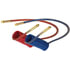 17B15-40H by TECTRAN - Vortecx Red and Blue Armorcoil Set with Brass Handles, 15 ft., 40" x 12" Leads