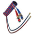 Tectran 17M1540HA Air Brake Hose 15 ft. Red & Blue MAGNUMFLEX-HD™ Dual Line Aircoils with Anodized Gladhands, 48" x 14" Leads