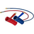 17P12-40H by TECTRAN - 12 ft. PROFLEX-SP Red and Blue Aircoil with Handles, 40" x 12" Leads