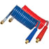 17P12H by TECTRAN - 12 ft. PROFLEX-SP Red and Blue Aircoil with Handles, 12" x 12" Leads