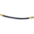 18116 by TECTRAN - 16" Single Swivel End Air Brake Hose Assembly, 1/2" Hose ID, 3/8" End Fittings