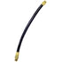 18116 by TECTRAN - 16" Single Swivel End Air Brake Hose Assembly, 1/2" Hose ID, 3/8" End Fittings