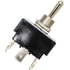 19-1027Q by TECTRAN - Toggle Switch - 12V, 20 AMP, ON-OFF-ON, 6 Blade, Chrome Knob, D.P.D.T