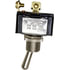 19-1031 by TECTRAN - Toggle Switch - 12V, 20 AMP, Momentary-ON-OFF, 2 Screw, Chrome Knob, S.P.S.T