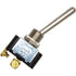 19-1404 by TECTRAN - Toggle Switch - 12V, 20 AMP, ON-Momentary-OFF, 2 Screw, Chrome Knob, S.P.S.T