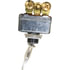 19-1418 by TECTRAN - Toggle Switch - 12V, 50 AMP, ON-ON, 3 Screw, Chrome Knob, S.P.D.T