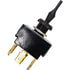 19-1432Q by TECTRAN - Toggle Switch - 12V, 25 AMP, ON/OFF/ON, 6 Blade, Black Knob, D.P.D.T