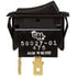 19-1543 by TECTRAN - Rocker Switch - Black Bezel and Actuator, 12VDC, 25 AMP, ON-OFF, S.P.S.T, 2 Blade