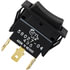 19-1512 by TECTRAN - Rocker Switch - Black Bezel and Actuator, 12VDC, 25 AMP, MOM ON-OFF-MOM ON, S.P.D,T