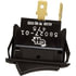 19-1543 by TECTRAN - Rocker Switch - Black Bezel and Actuator, 12VDC, 25 AMP, ON-OFF, S.P.S.T, 2 Blade