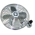 19-2512HD by TECTRAN - Accessory Cabin Fan - 2 Speed, 12V, Chrome, with Dial Switch, Heavy Duty