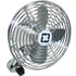 19-2512HD by TECTRAN - Accessory Cabin Fan - 2 Speed, 12V, Chrome, with Dial Switch, Heavy Duty