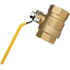 2005-12 by TECTRAN - Shut-Off Valve - Brass, 3/4 inches Pipe Thread, Female to Female Pipe