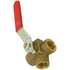 2005-12X3 by TECTRAN - Shut-Off Valve - Brass, 3/4 inches Pipe Thread, 2-Way, 3-Port Valve