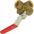 2005-12X3 by TECTRAN - Shut-Off Valve - Brass, 3/4 inches Pipe Thread, 2-Way, 3-Port Valve