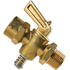 2120-A by TECTRAN - Air Brake Air Shut-Off Petcock - Brass, 1/8 in. Thread, Female Pipe to Male Pipe