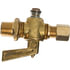 2068-4B by TECTRAN - Air Brake Air Shut-Off Petcock - Brass, 1/4 inches O.D, Compression to Male Pipe