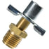 239-B by TECTRAN - Air Brake Air Shut-Off Petcock - Brass, 1/4 in. Pipe Thread, External, Extended Drain