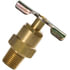 243-A by TECTRAN - Air Brake Air Shut-Off Petcock - Brass, 1/8 in. Pipe Thread, Internal Seat