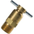 242-A by TECTRAN - Air Brake Air Shut-Off Petcock - Brass, 1/8 in. Pipe Thread, Needle Seat