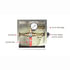 27-ADB-15 by TECTRAN - Air Brake Dump Box - Stainless Steel, with Pressure Gauge