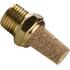 29-F2 by TECTRAN - Air Brake Solenoid Filter Adapter - Brass, 1/8 inches