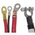 A76-0F by STANDARD WIRE SETS - Battery Cable - Top Mount - One Auxiliary Lead, Positive,1/0 Ga., Loom, Synthetic Rubber Jacket