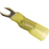 TYS10S by TECTRAN - Spade Terminal - Yellow, 12-10 Wire Gauge, #10 Stud, Solder and Shrink