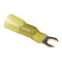 Tectran TYS10S Spade Terminal Spade Terminal - Yellow, 12-10 Wire Gauge, #10 Stud, Solder and Shrink