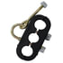 94-0008 by TECTRAN - 3-Hole Beefy Clamp, with U-Bolt and 6" Tie, Holds (2) Air Lines and (1) Power Line