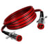 7DDD135MW by TECTRAN - Trailer Power Cable - 13 ft., DoubleDual, Straight, 4 Gauge, with WeatherSeal