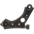 TC6722 by DELPHI - Control Arm and Ball Joint Assembly