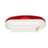 421R by PETERSON LIGHTING - 6.5" x 2.25" Oval Incandescent Red Stop/Turn/Tail Light, PL3 Connector