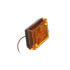 V114A by PETERSON LIGHTING - 2.75" x 2.05" Rectangular Incandescent Clearance/Marker Light, Amber Lens, with Reflex, Viz Pack