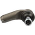 TA1452 by DELPHI - Steering Tie Rod End - LH, Outer, Non-Adjustable, Steel, Non-Greaseable