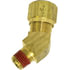 1374-4A by TECTRAN - NTA 45-Deg Male Elbow Ferrule Fitting, 1/4" Tube Size, 1/8" Pipe Thread