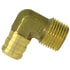 139-6A by TECTRAN - 90-Deg Elbow Hose Barb Fitting to Male Pipe, 3/8" Hose I.D., 1/8" Pipe Thread