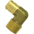 139-6A by TECTRAN - 90-Deg Elbow Hose Barb Fitting to Male Pipe, 3/8" Hose I.D., 1/8" Pipe Thread