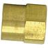 146-8C by TECTRAN - Inverted Flare Fitting - Brass, Union Tube to Female Pipe, 1/2 in. Tube, 3/8 in. Thread