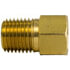 148-8C by TECTRAN - Inverted Flare Fitting - Brass, Connector Tube to Male Pipe, 1/2 in. Tube, 3/8 in. Thread